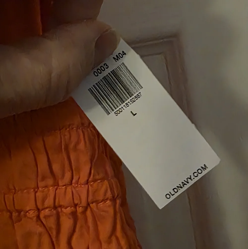Old Navy Pink Orange Fit and Flare Dress - Picture 2 of 4